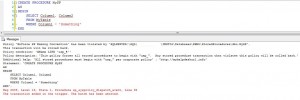 SP Naming Convention Policy Violation