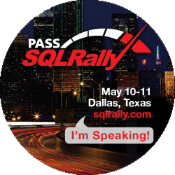 I'm speaking at SQLRally 2012