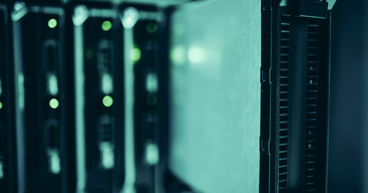 Server room network cabling
